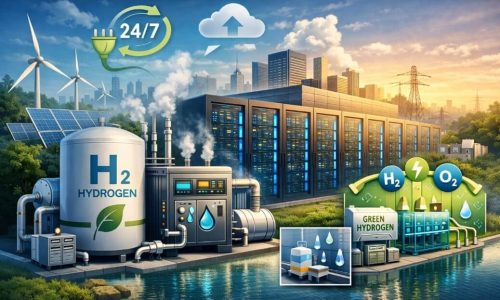 Hydrogen Powered Data Centers – A Cleaner Path for the Digital Economy